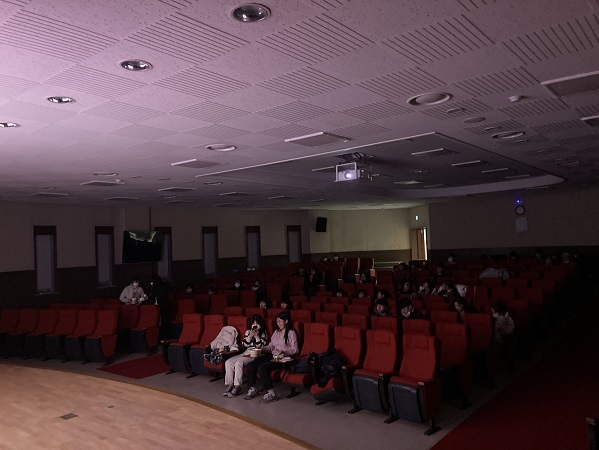 물리학과, 2022 황룡영화제 진행