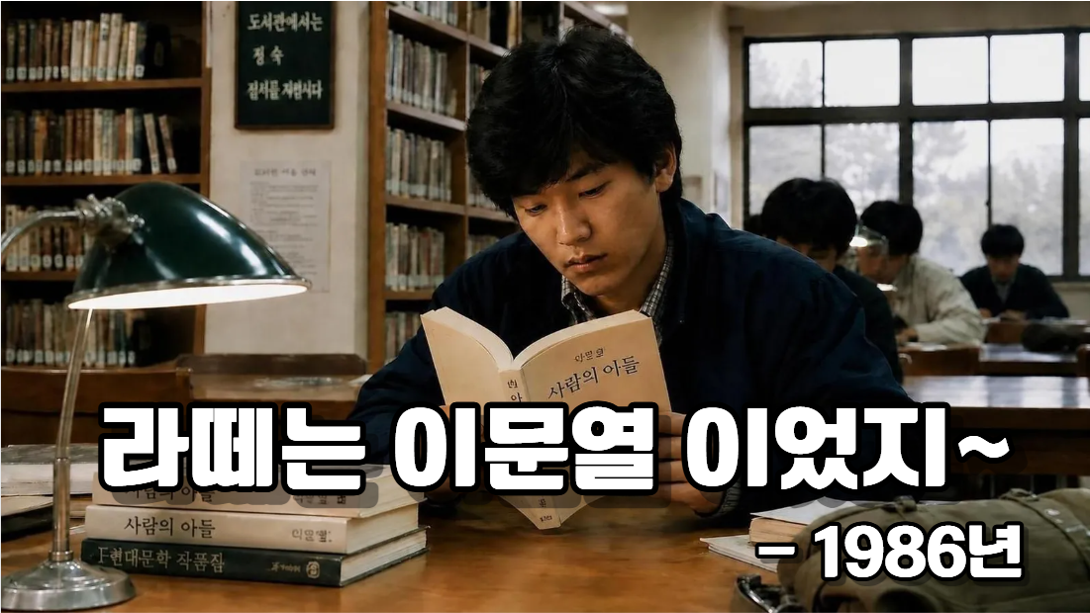 대학생들이 가장 좋아했던 시와 소설은? -1986년