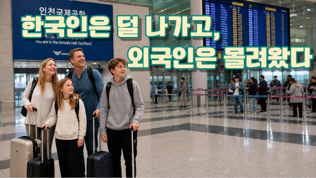 올 상반기 한국을 찾은 외국인 관광객