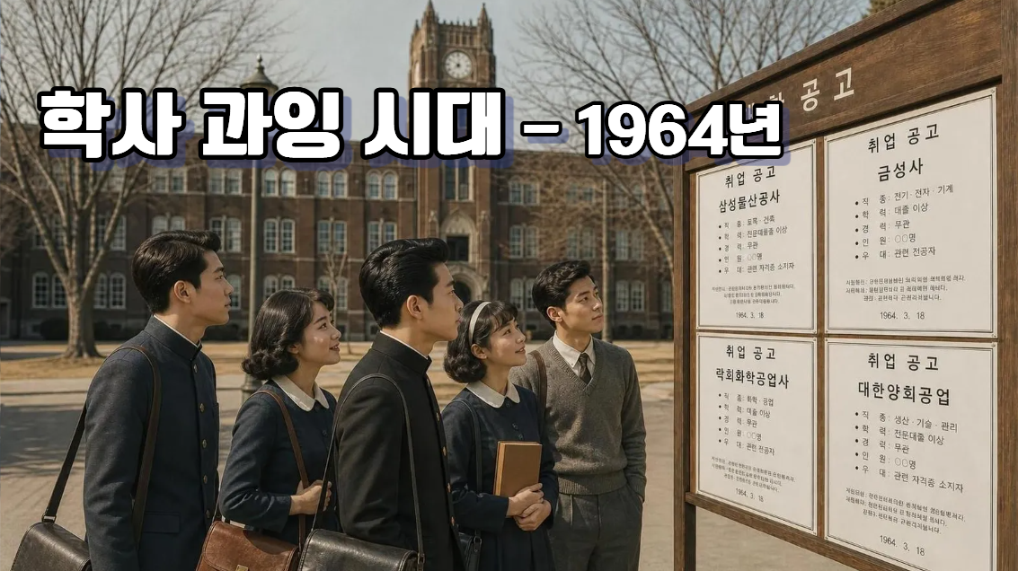 학사 20만 시대를 마주했던 1964년