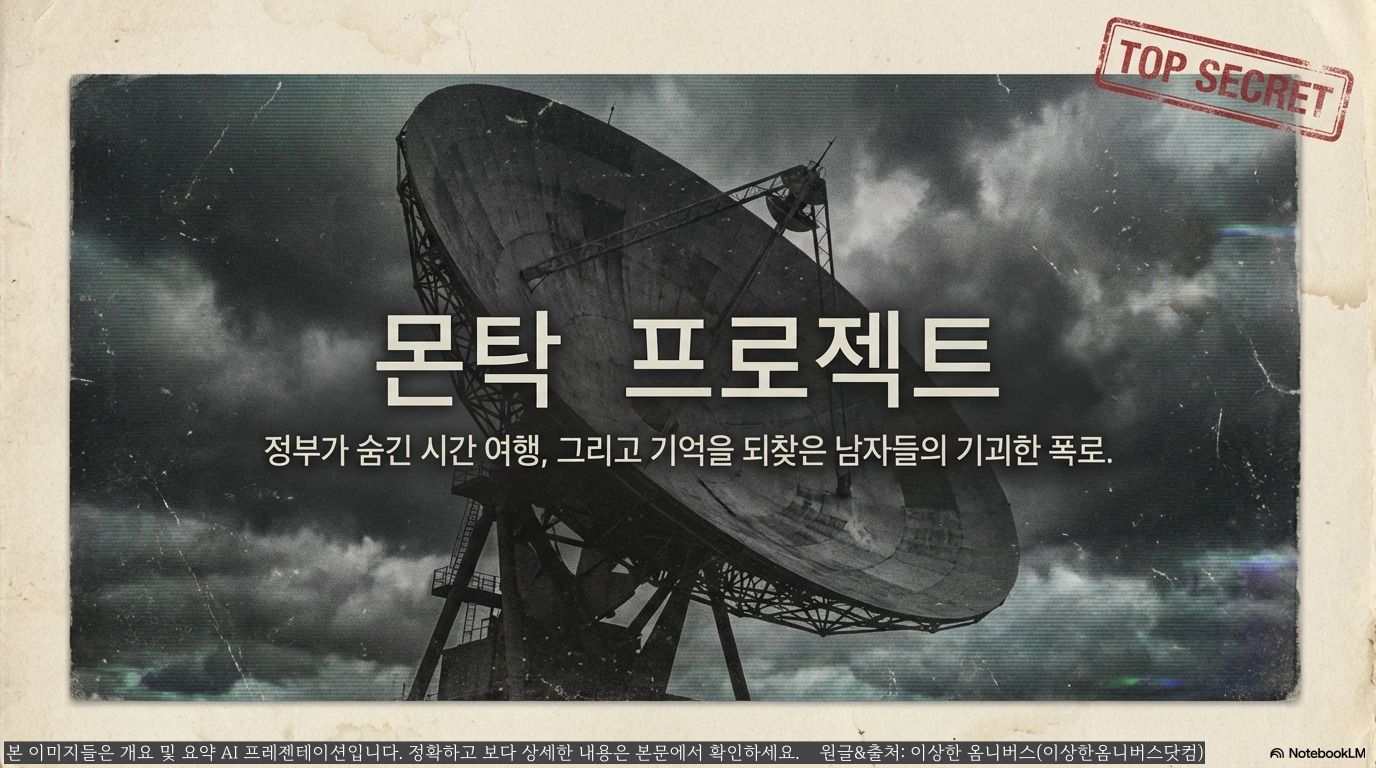 미국의 기밀 시공간 이동 프로젝트 음모가 폭로되다