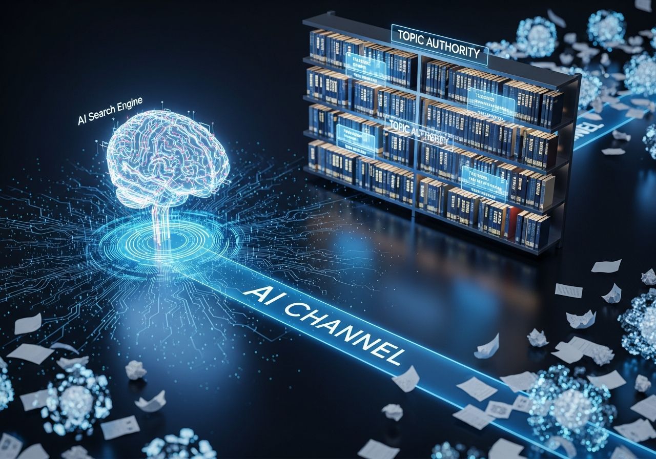 GEO 전략에서 'AI채널'(Channel for AI) 구축이 핵심인 이유