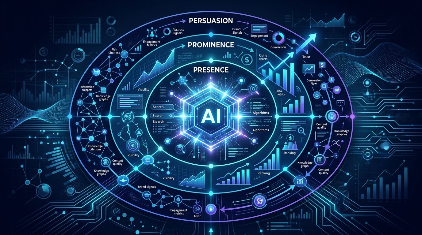 AI검색, GEO 주요 지표 용어집: Presence부터 Persuasion까지