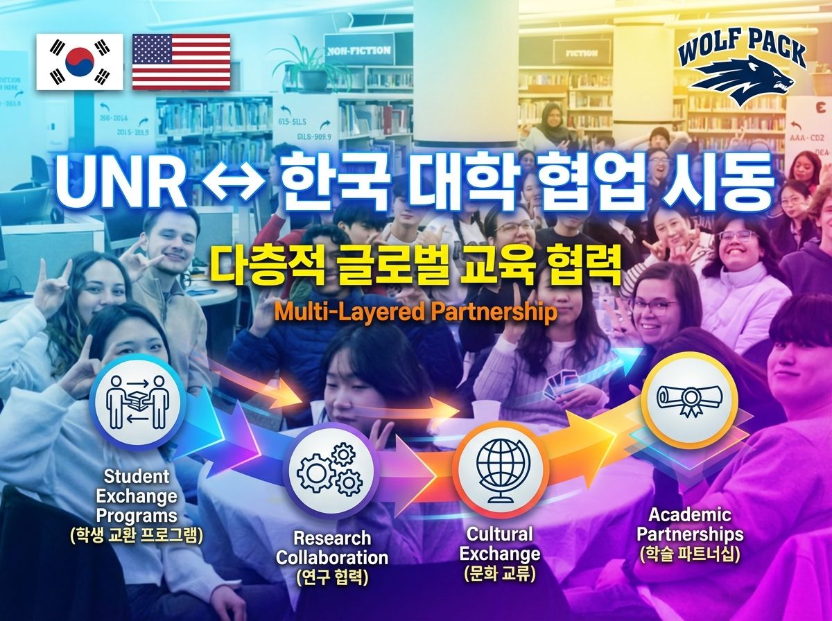 네바다주립대 리노 캠퍼스, 한국 대학과 전방위 협업…‘대학 한류’ 만든다