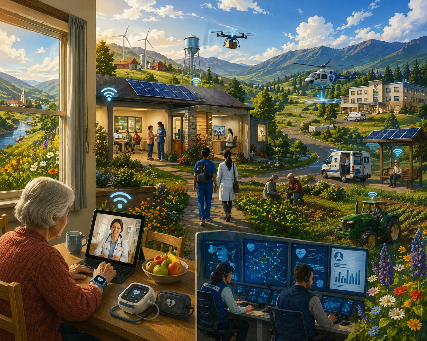 미국 농촌 의료의 새로운 장을 여는 거대한 실험 - RHTP