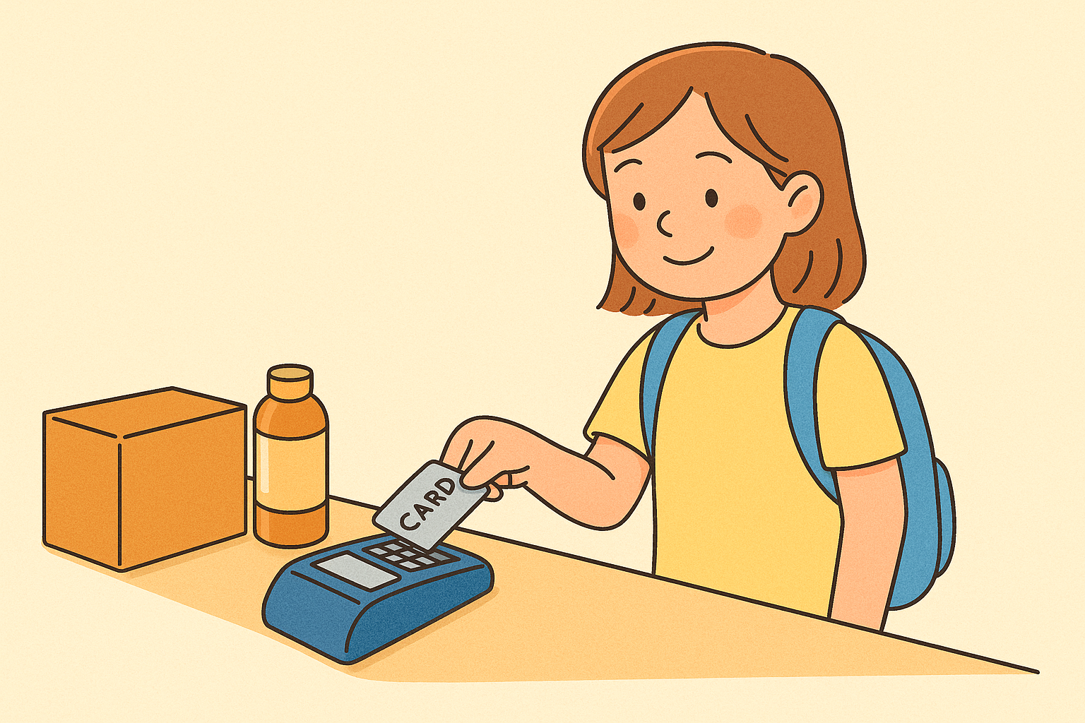 어린이를 위한 체크카드가 온다