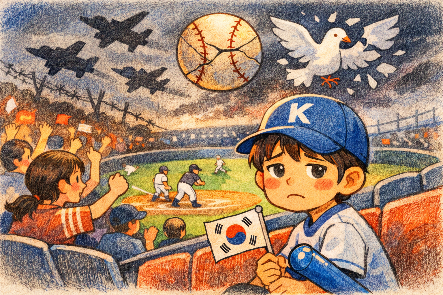 [쿨리가 간다] 야구 한일전에서 나부낀 뜻밖의 깃발