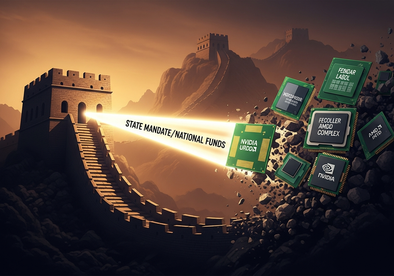 중국, 외국산 AI 칩 전면 배제 지시…국가자금 투입 데이터센터 ‘국산화 의무화’