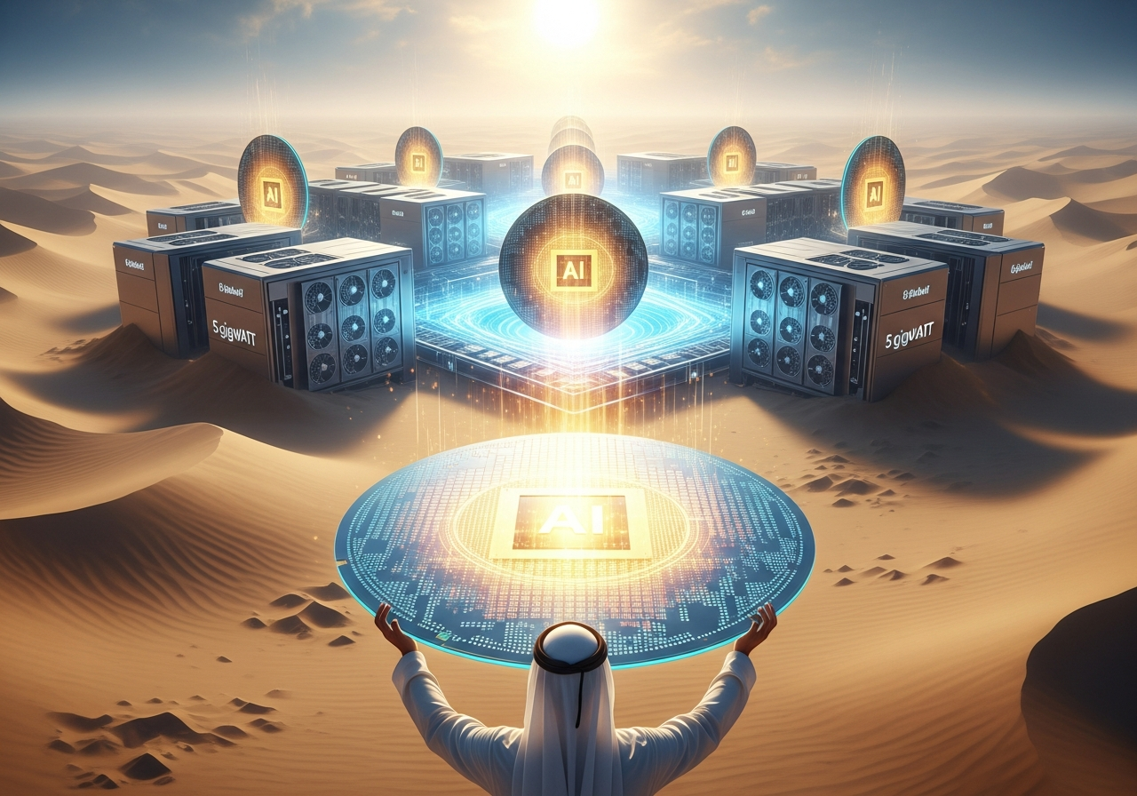 UAE, ‘웨이퍼 한 장’짜리 AI 칩 공개…미국 밖 최대 AI 공장에 투입