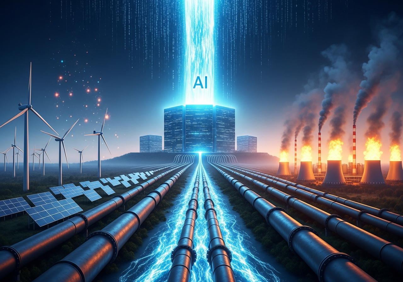 AI 전력 폭증이 부른 역설…천연가스의 시대가 다시 온다