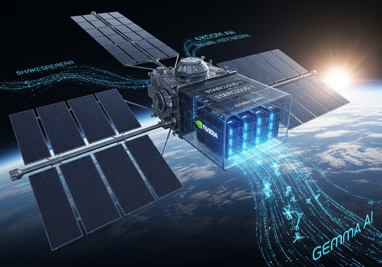 엔비디아 칩 실은 위성, 우주서 첫 AI 학습 성공… ‘궤도 데이터센터’ 경쟁 본격화