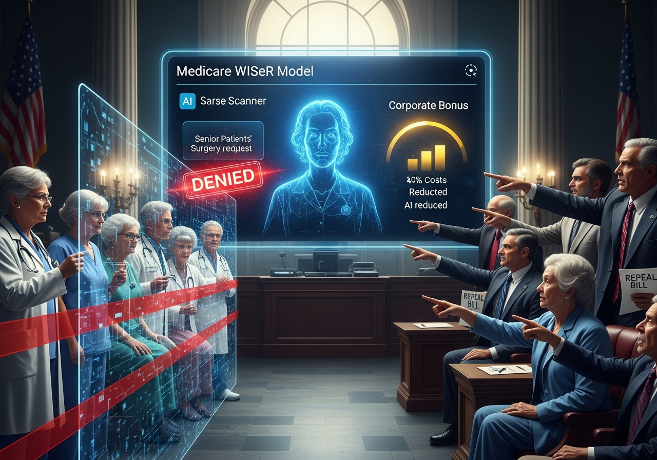 메디케어 AI 사전승인 실험, 의료계·의회서 우려 확산