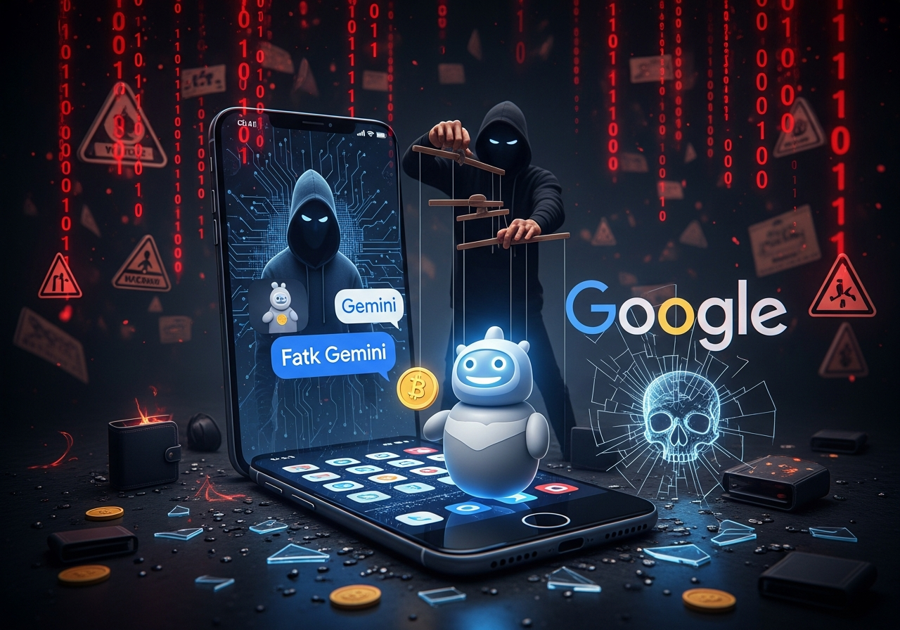 AI로 위장한 ‘구글 코인’ 사기… 가짜 제미니 챗봇까지 동원