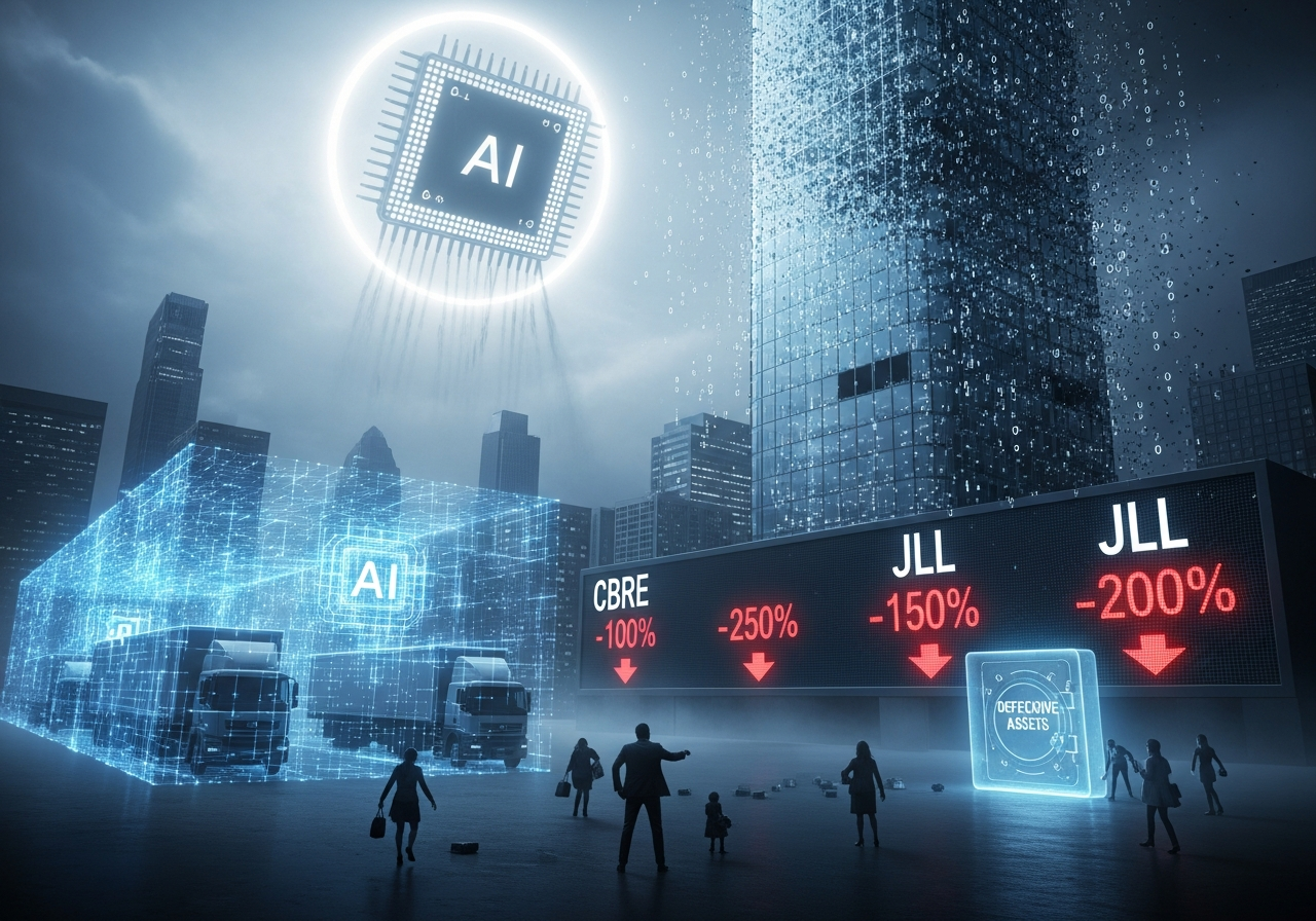 AI 공포 확산… 오피스 부동산주 급락