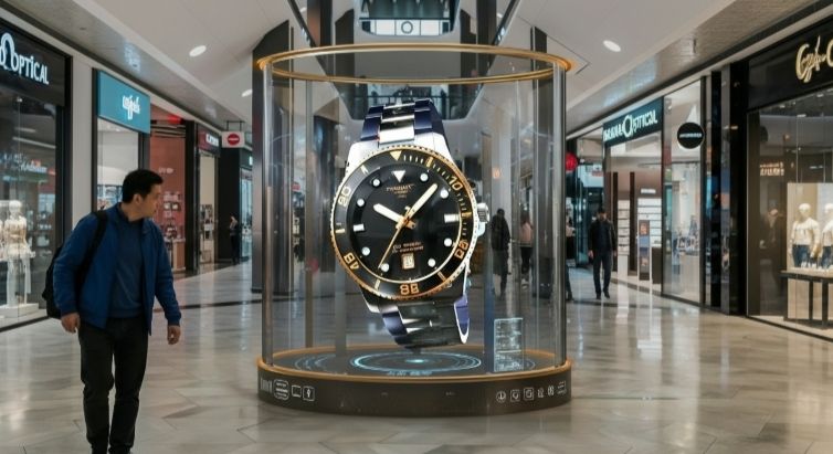 공항 이용 승객을 사로잡는 3D 광고, 비엔나 공항의 차세대 홀로그램 미디어