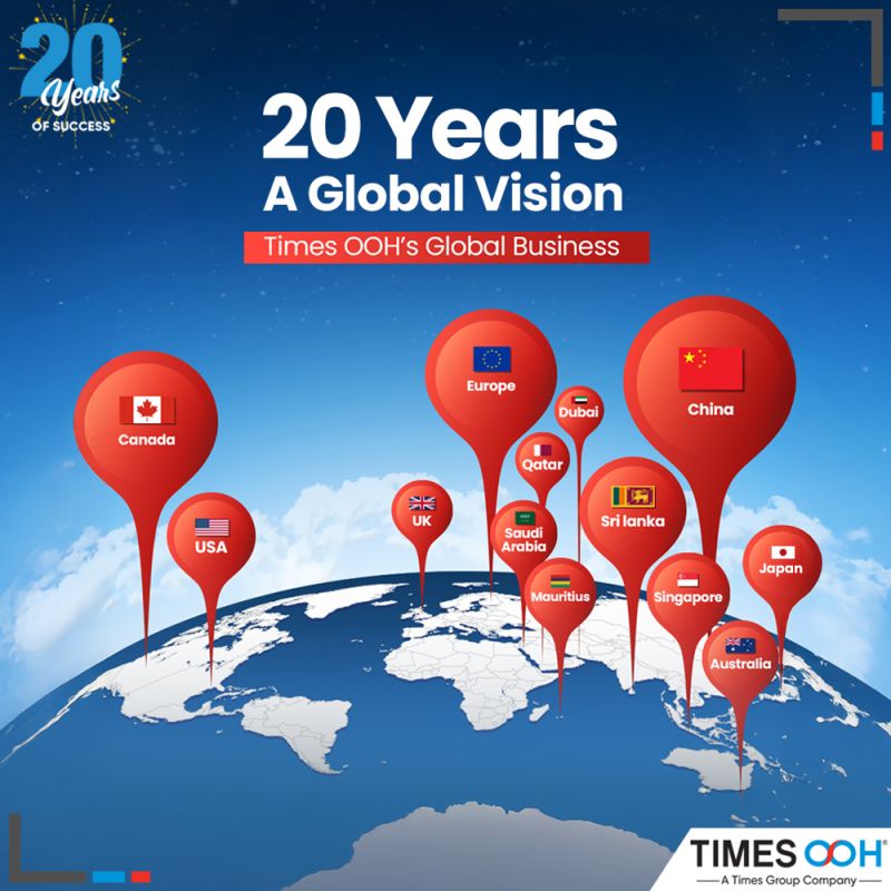 타임스 OOH, 창립 20주년 맞아 글로벌 옥외광고 기업으로 도약 선언