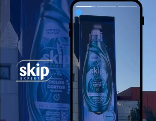 아르헨티나 스킵, 부엌 세제 경험을 3D로 선보이다.