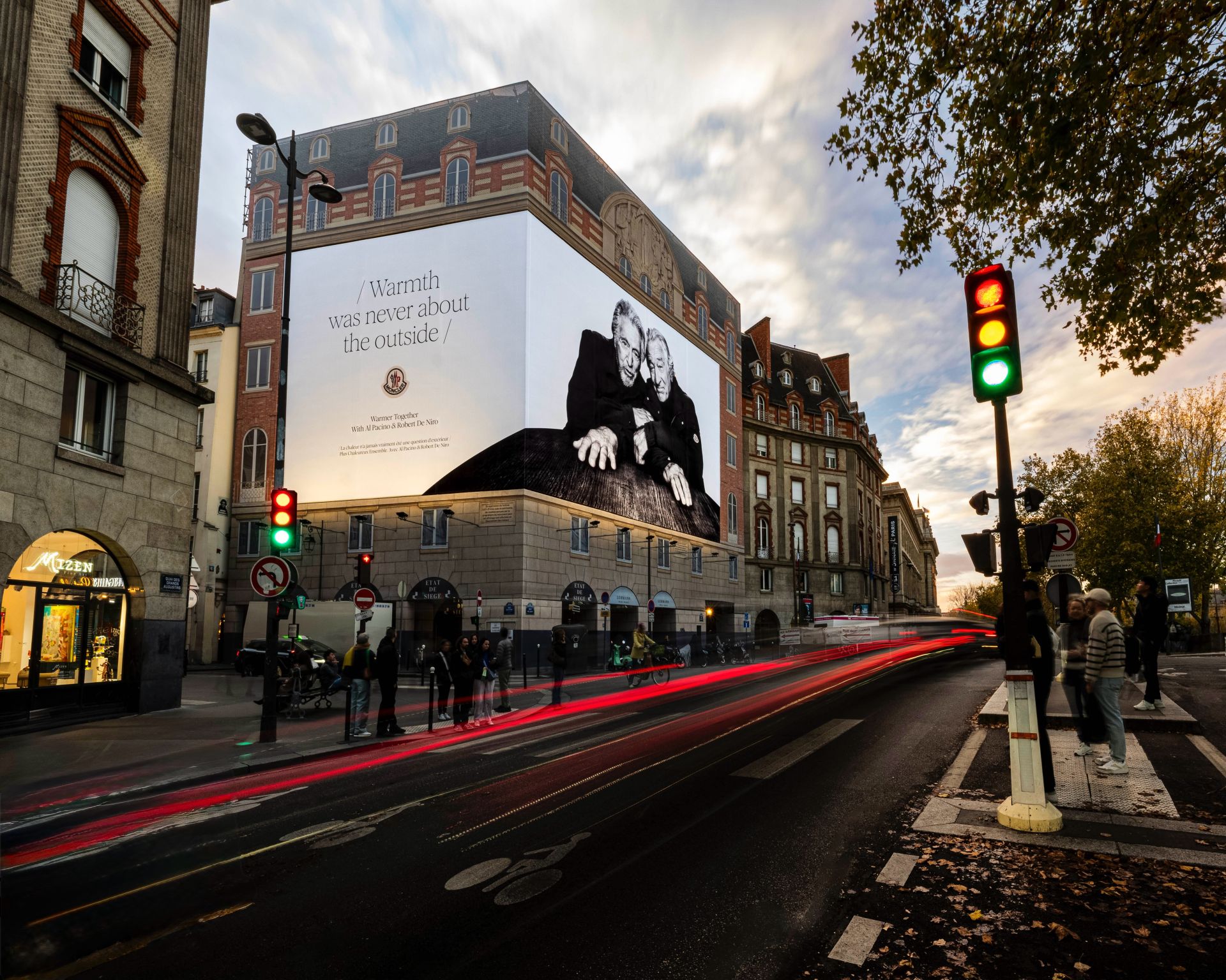 몬클레르, 파리의 역사적 공간에서 두 영화 거장을 다시 만나다.