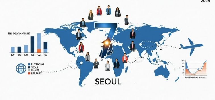 런던·도쿄·상하이 뒤이어 서울 7위… 글로벌 비즈니스 여행의 핵심 도시로 자리매김