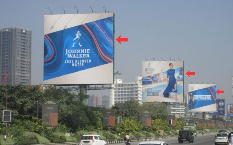 인도 뭄바이 반드-월리 씨 링크, 뭄바이 옥외광고의 상징적 공간