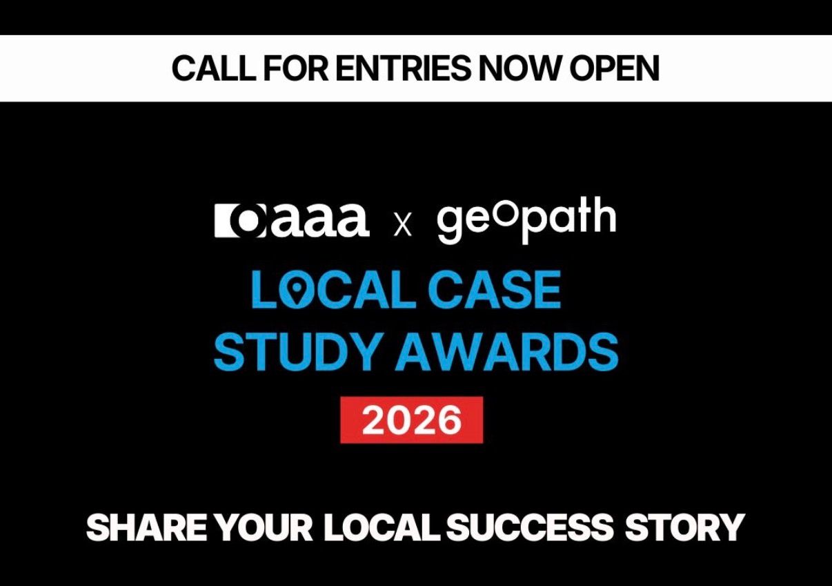 OAAA and Geopath Open Call for Entries for the 2026 Local Case Study Awards