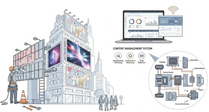 유럽 폭풍이 남긴 교훈: 디지털 사이니지 안전 관리의 중요성