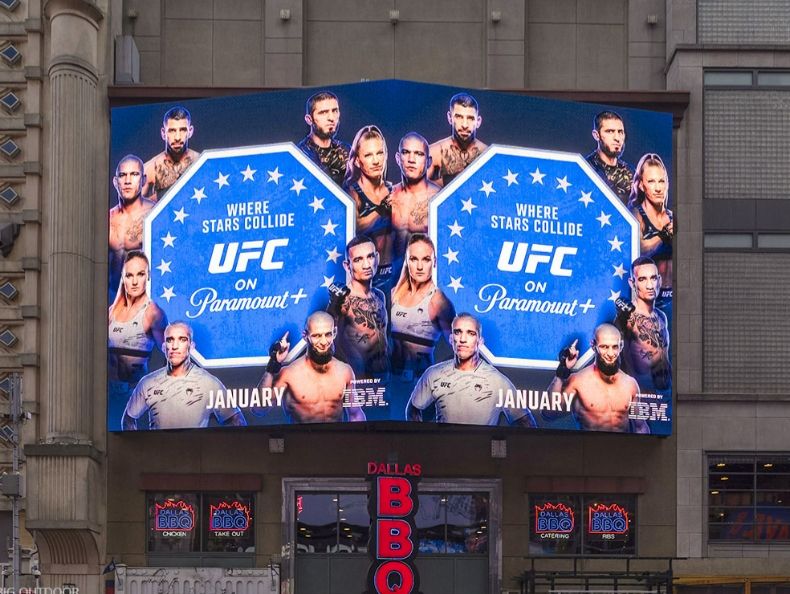 뉴욕 맨해튼 42번가, 새로운 LED 옥외광고 매체 설치