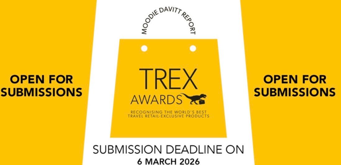 TREX Awards 2026 Spotlights Travel Retail Exclusivity as Entry Deadline Nears
