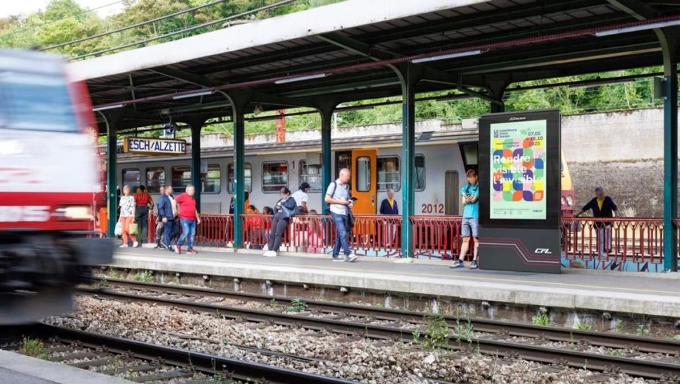 JCDecaux renews the exclusive advertising contract for stations across the Grand Duchy of Luxembourg with a 100% digital offering