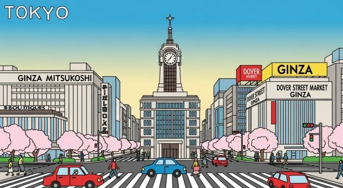 일본 도쿄 긴자에 3D DOOH 신규 설치…메디아데프트, 'DIGITAL BILLBOARD+GINZA 3D' 본격 가동