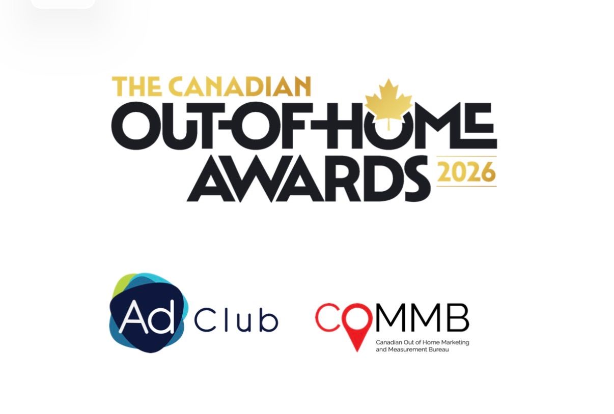 AdClub of Toronto and COMMB Launch a Single, Premier Celebration of Out-of-Home Excellence in Canada