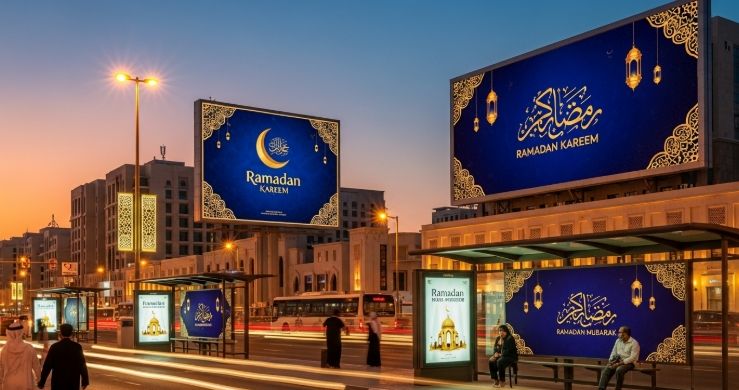 라마단이 바꾸는 중동 OOH 전략…야간 프라임타임과 랜드마크 집중 현상 뚜렷