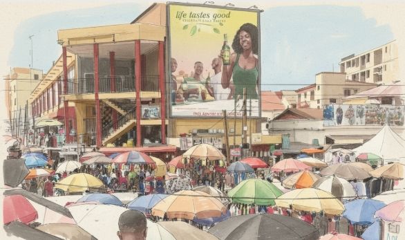 아크라 도심 빌보드 대거 철거… 가나 옥외광고 산업, 규제 공백의 민낯 드러나다