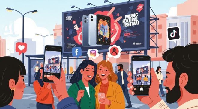 무심하게 스쳐 지나가던 매체에서 자발적으로 공유되는 콘텐츠로, 거리에서 끝나지 않는 옥외광고의 힘