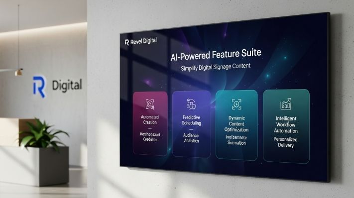 Revel Digital Launches Comprehensive AI Suite for Digital Signage