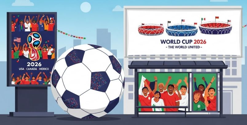 2026 북미 월드컵, 중동 브랜드가 OOH로 승부해야 하는 이유