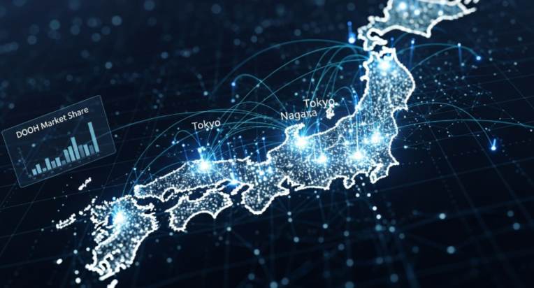 일본 광고시장 8조 엔 돌파…옥외광고·체험형 미디어 존재감 확대