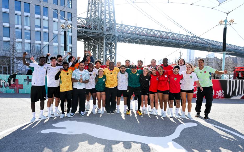 PUMA Reveals Its Most Powerful International Football Kit Lineup yet on the Streets of New York City