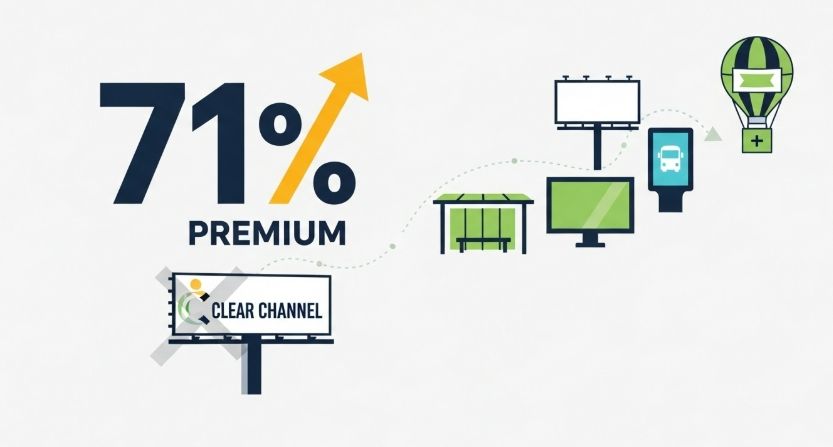 71% 프리미엄이 던진 신호…클리어채널 상장폐지 인수, 옥외광고 산업 재평가 촉발
