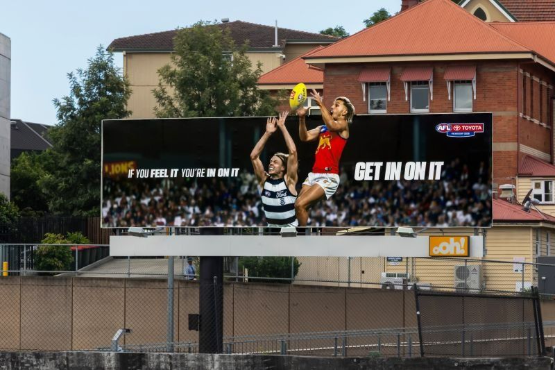 호주 풋볼 개막 맞아 OOH미디어, 해외 전역 옥외광고 캠페인 전개