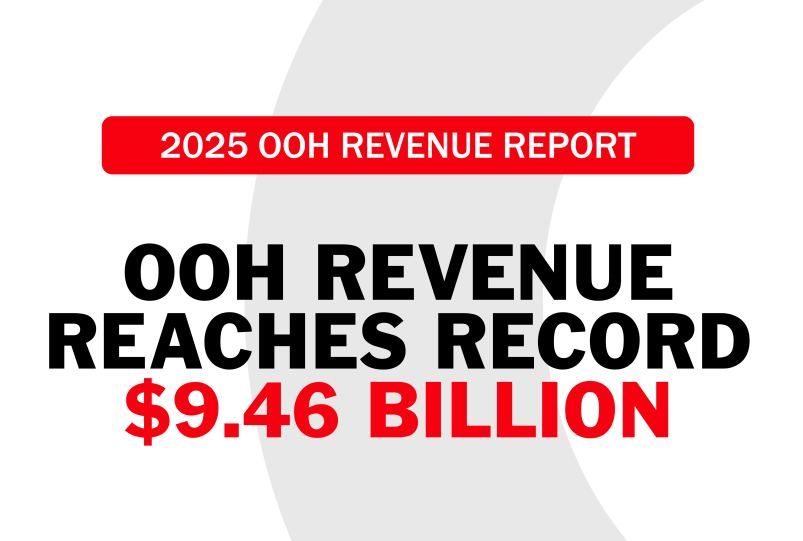 U.S. OOH Advertising Hits Record $9.46 Billion in 2025