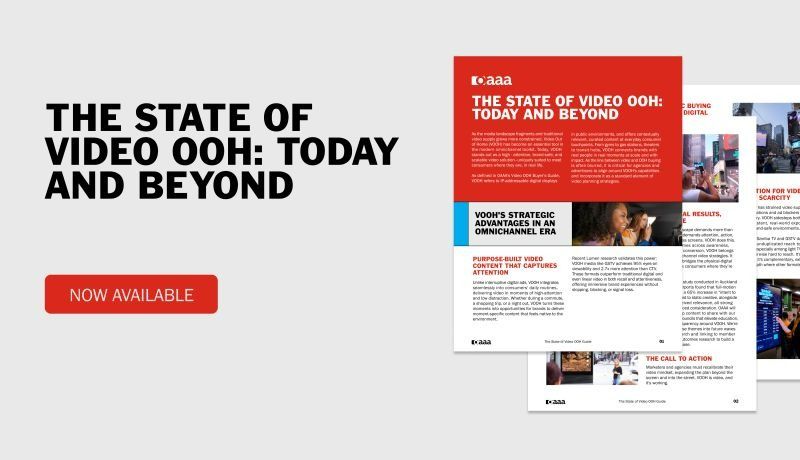 미국옥외광고협회 “VOOH, 광고 시장 구조 변화 이끄는 중심축”