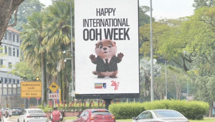 말레이시아 OOH 업계, '국제 옥외광고 주간' 맞아 9,400개 DOOH 스크린 공동 캠페인 전개