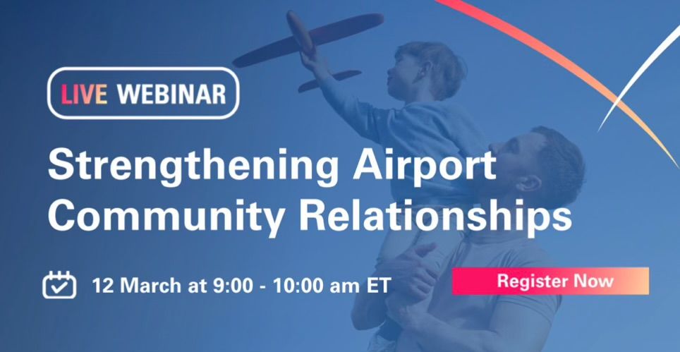 Airports Look to Strengthen Community Ties Through New ACI World Webinar