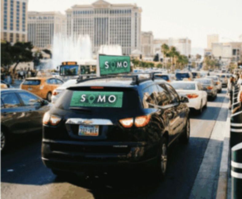 SOMO Adds 1,200 Digital Taxi Screens in Las Vegas