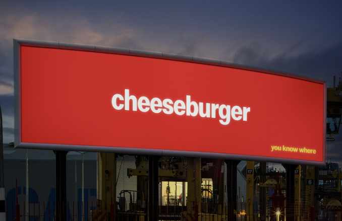 로고도 없이 메뉴 이름만… 맥도날드 뉴질랜드, 단순한 옥외광고로 브랜드 파워 입증