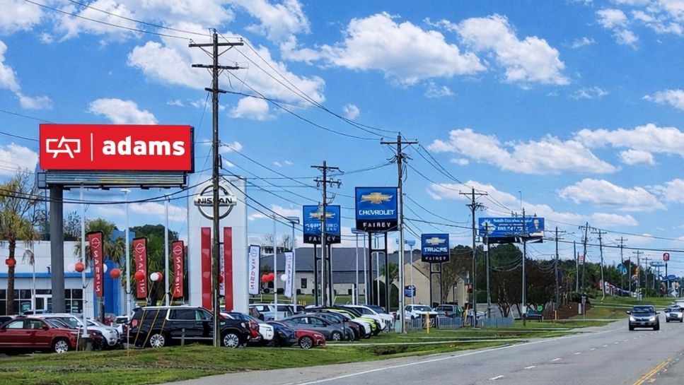 Adams Outdoor Advertising Acquires Static and Digital Billboard Assets in Orangeburg, South Carolina