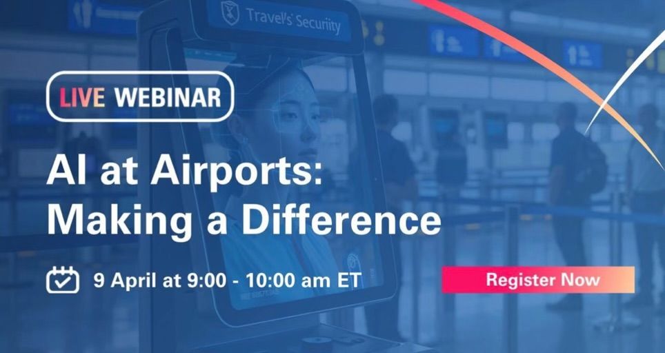 AI Moves from Concept to Operations in Airport Industry Webinar