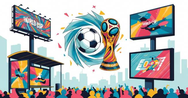 FIFA 월드컵 클린존 선점 경쟁, 랏 미디어 OOH 매체 주목