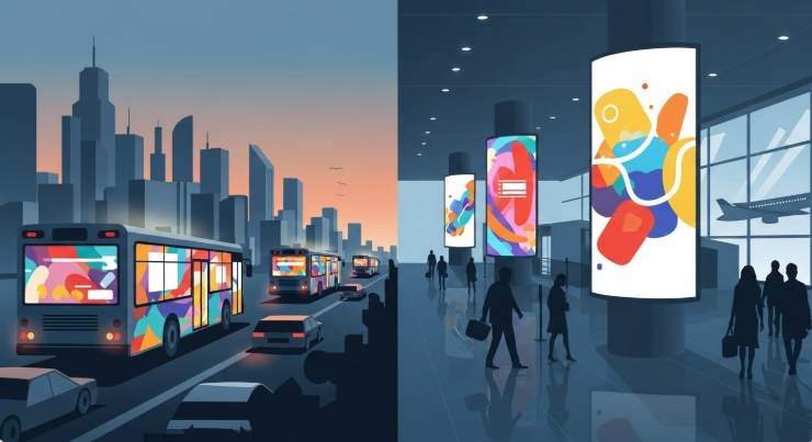 이동은 인간의 본능…교통 광고 매체가 만드는 도시의 맥박